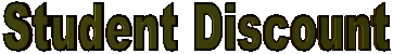 Student Discount
